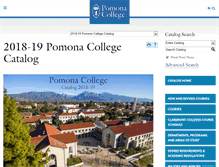 Tablet Screenshot of pomona.catalog.acalog.com